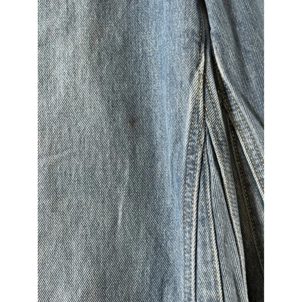 Levi's 94 Baggy Wide Leg Jeans Womens 30x31 Blue High Rise Tag W27 Denim
